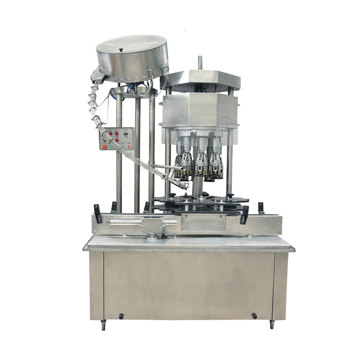 ອັດຕະໂນມັດ Multi Head ROPP Cap Capping Machine