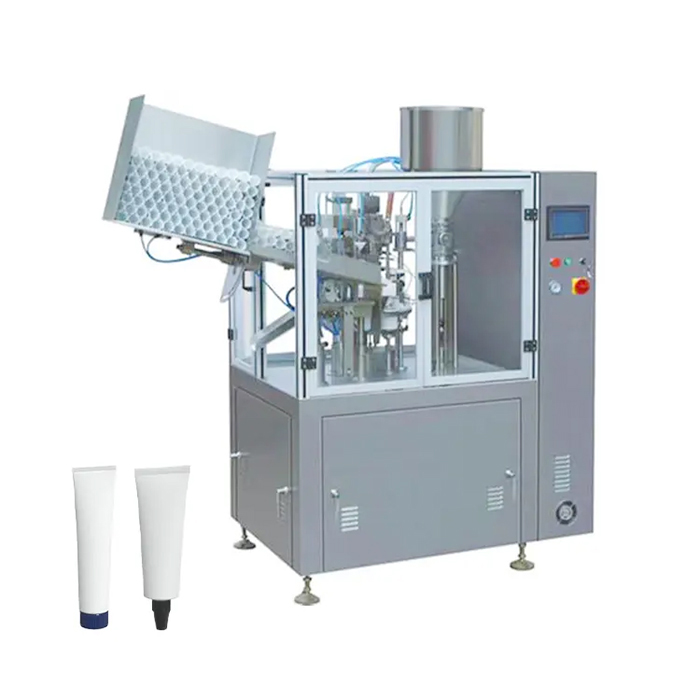 ເຄື່ອງຈັກປະທັບຕາໃສ່ທໍ່ຢາງພາດສະຕິກແບບອັດຕະໂນມັດ