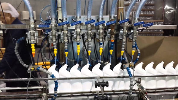 ເຄື່ອງເຮັດຄວາມສະອາດເຄື່ອງເຮັດນ້ ຳ Bleach Linear ປະເພດແບບອັດຕະໂນມັດເຕັມຮູບແບບ